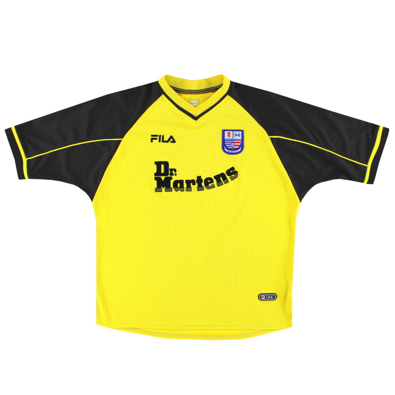 2000-02 Rushden & Diamonds Fila Auswärtstrikot L
