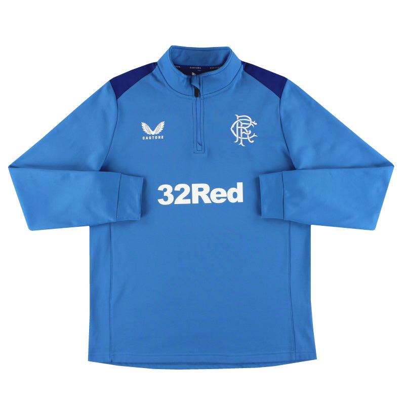 2023-24 Rangers Castore 1/4 Zip Trainingsfleece M