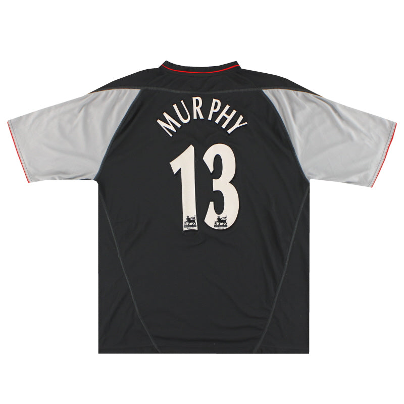 2002-04 Liverpool Reebok Auswärtstrikot Murphy #13 L