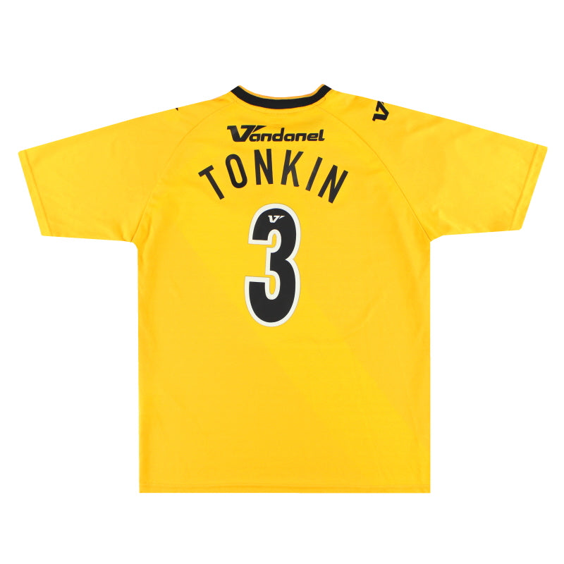 2009-10 Cambridge United Vandanel Heimtrikot Tonkin #3 L