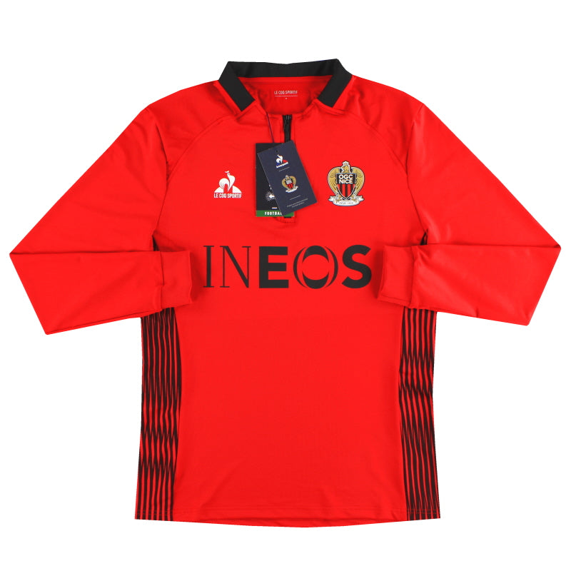 2024-25 Nice Le Coq Sportif 1/4 Zip Trainingsoberteil *BNIB* M
