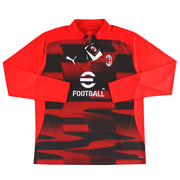 2024-25 AC Mailand Puma Trainings-Top mit 1/4-Reißverschluss *NEU* XL