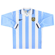 1999-00 Argentinien Reebok Heimtrikot L/S L