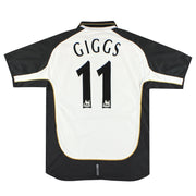 2001-02 Manchester United Umbro Centenary Wendbares Auswärtstrikot Giggs #11 L