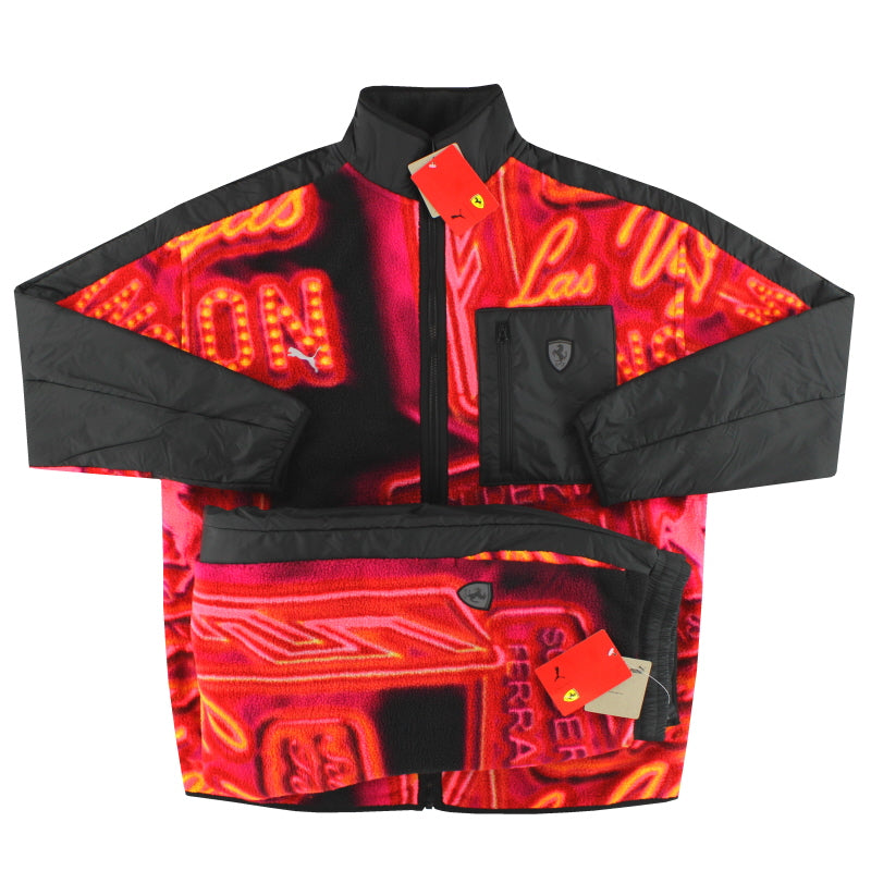 Puma Scuderia Ferrari Race Neon Energy Fleecejacke Herren *mit Etikett* M