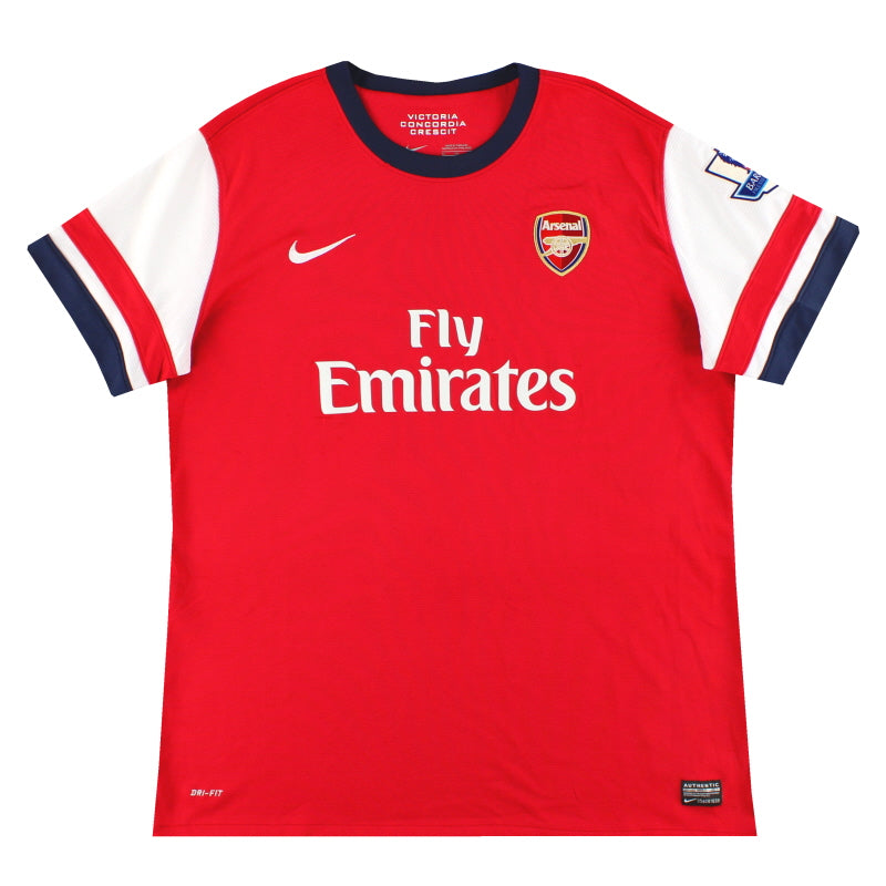 2012-14 Arsenal Nike Damen Heimtrikot Rosicky #7 XL