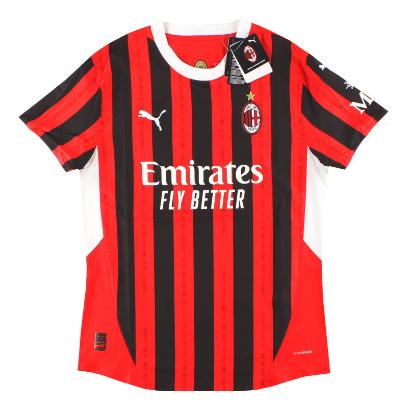 2024-25 AC Mailand Puma Authentic Heimtrikot *mit Etiketten* S