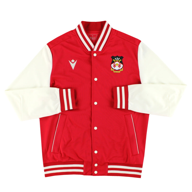 2025-26 Wrexham Macron Collegejacke *BNIB* L