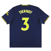 2019-20 Arsenal adidas Auswärtstrikot Tierney #3 XL