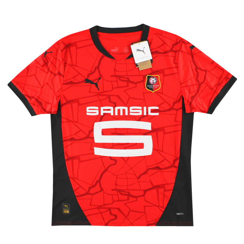 2024-25 Stade Rennais Puma Heimtrikot *m. Etiketten* S
