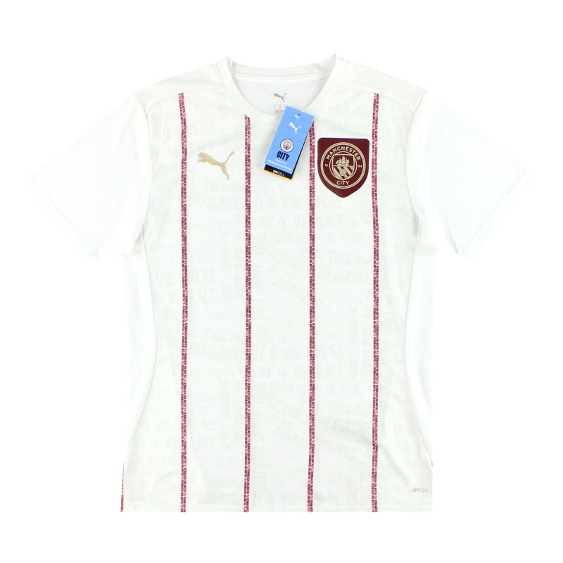 2024-25 Manchester City Puma Pre Match Trikot *neu mit Etikett* XL