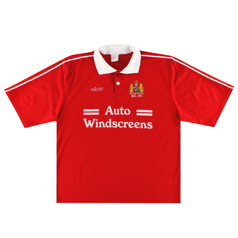 1994-96 Bristol City Heim Trikot L/XL