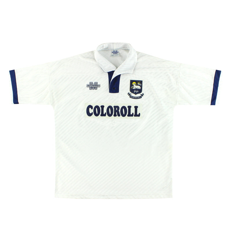 1993-94 Preston Matchwinner Heimtrikot XL