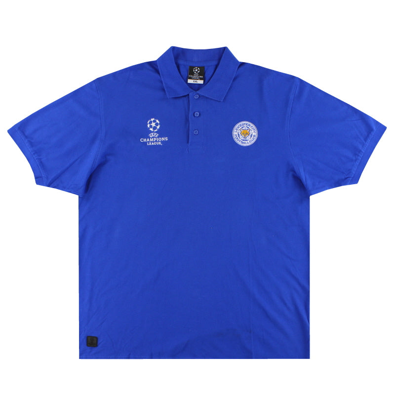 2016-17 Leicester Champions League Poloshirt XXL