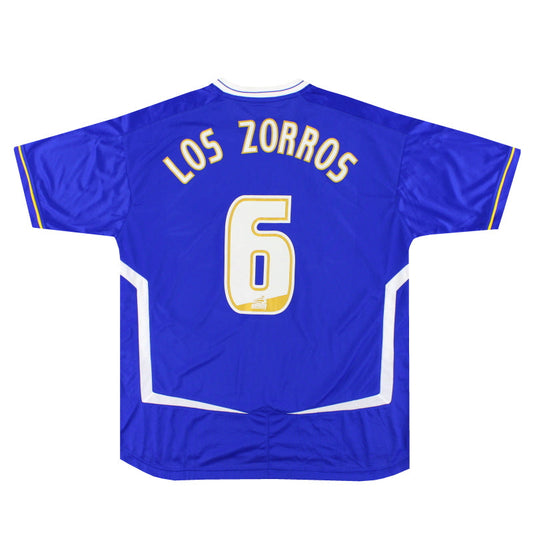 2005-06 Leicester JJB Home Shirt Los Zorros #6 *w/tags* M