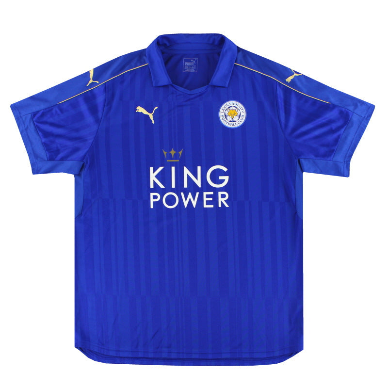 2016-17 Leicester Puma Heimtrikot *Neuwertig* XXL