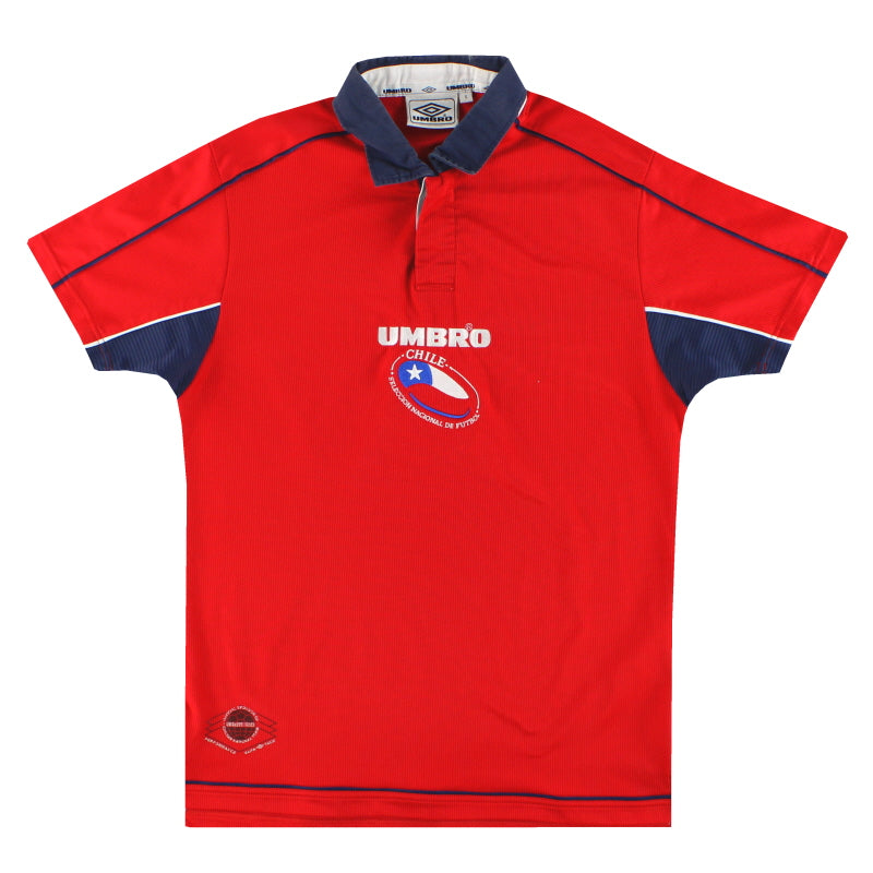 2000-02 Chile Umbro Heimtrikot S
