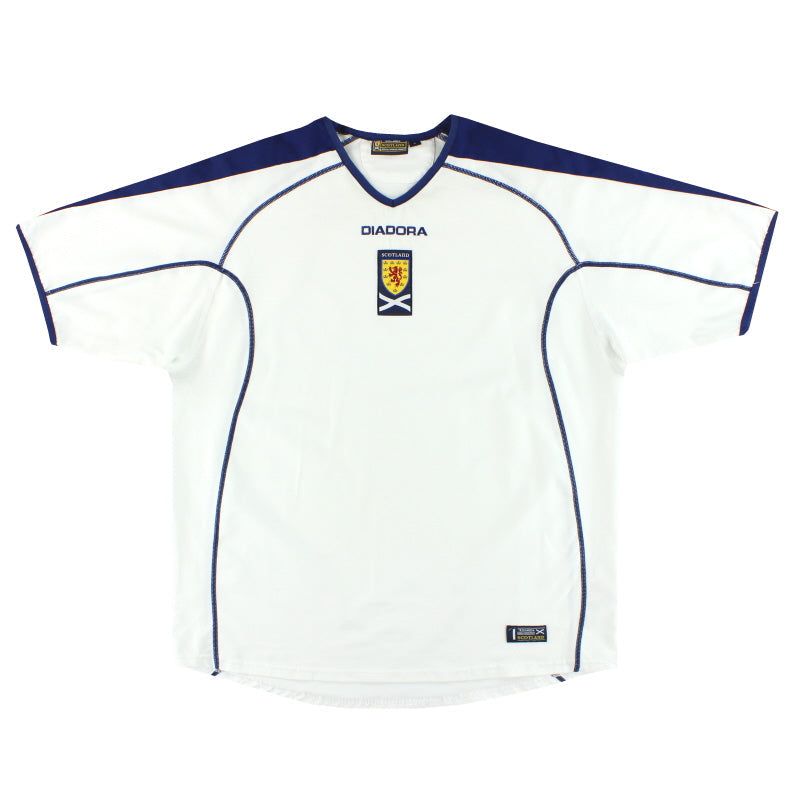 2003-05 Schottland Diadora Auswärtstrikot M