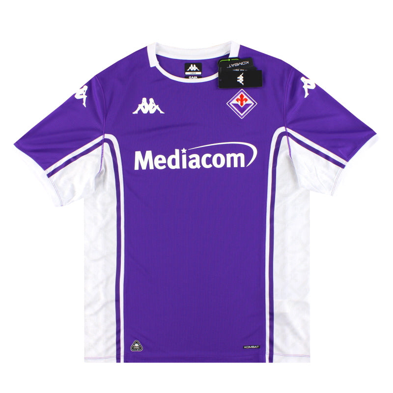 2025-26 Fiorentina Kappa Kombat Heimtrikot *BNIB* L