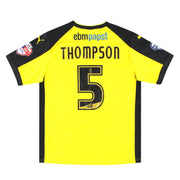 2014-15 Colchester United Puma Spielertrikot Auswärts Thompson #5 L