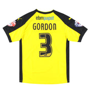 2014-15 Colchester United Puma Spielertrikot Auswärts Gordon #3 M