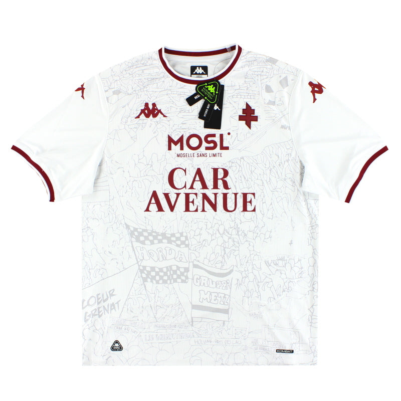 2025-26 FC Metz Kappa Kombat Auswärtstrikot *BNIB* XXL