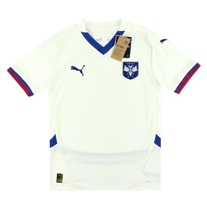 2024 Serbien Puma Auswärtstrikot *m. Etiketten* S