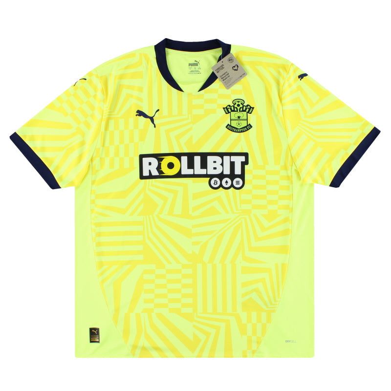 2024-25 Southampton Puma Auswärtstrikot *mit Etiketten* XL