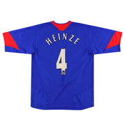 2005-06 Manchester United Nike Auswärtstrikot Heinze #4 *Neuwertig* L