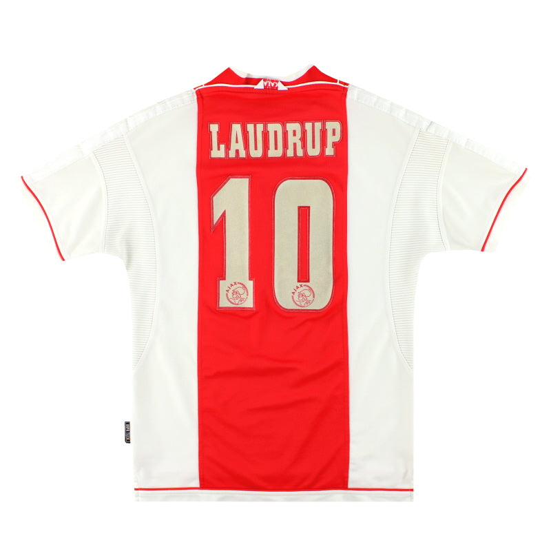 1999-00 Ajax Umbro Heimtrikot Laudrup #10 M