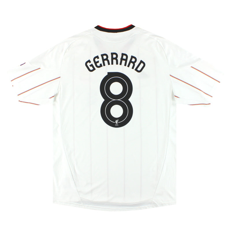 2010-12 Liverpool adidas Auswärtstrikot Gerrard #8 XL