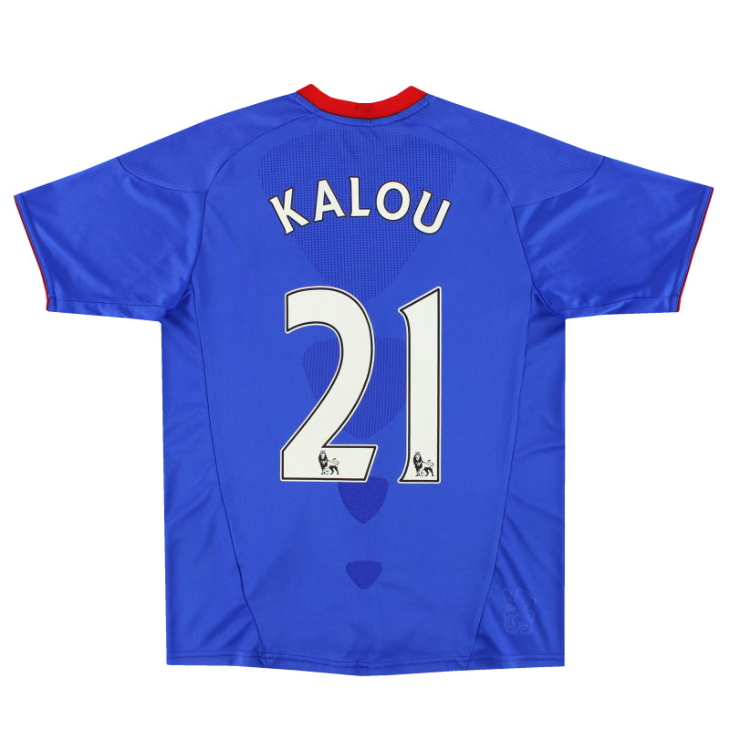 2010-11 Chelsea adidas Heimtrikot Kalou #21 L.Boys