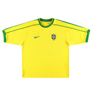 1998-00 Brasilien Nike Heimtrikot L