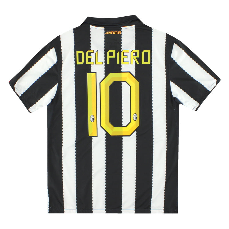 2010-11 Juventus Nike Heimtrikot Del Piero #10 *Neuwertig* M
