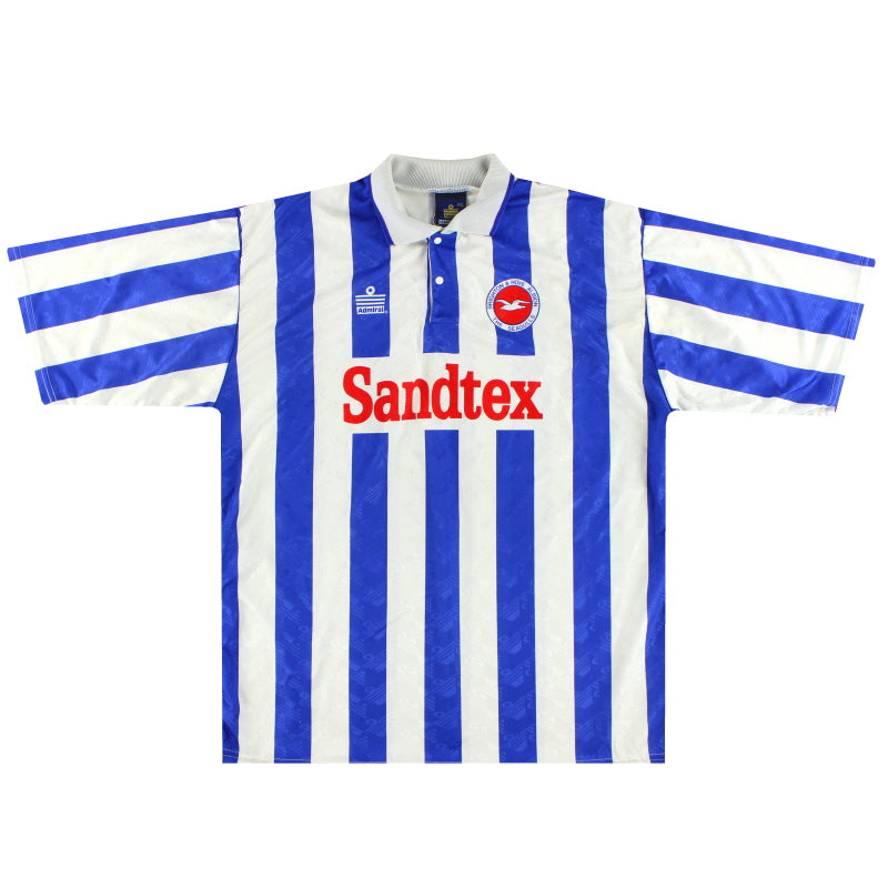 1994-97 Brighton Admiral Heimtrikot XXL