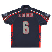 1997-98 Ajax Umbro Auswärtstrikot R.De Boer #6 L