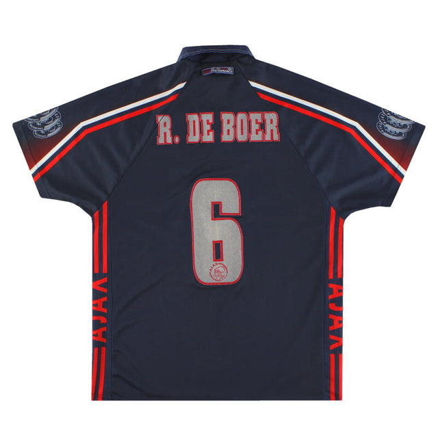 1997-98 Ajax Umbro Away Shirt R.De Boer #6 L