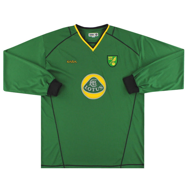 2003-04 Norwich City Away Shirt L/S XL