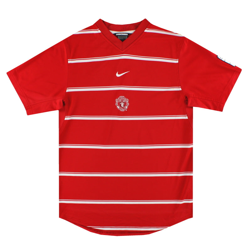 2003-04 Manchester United Nike Trainingsshirt Gr. XL (Jungen)