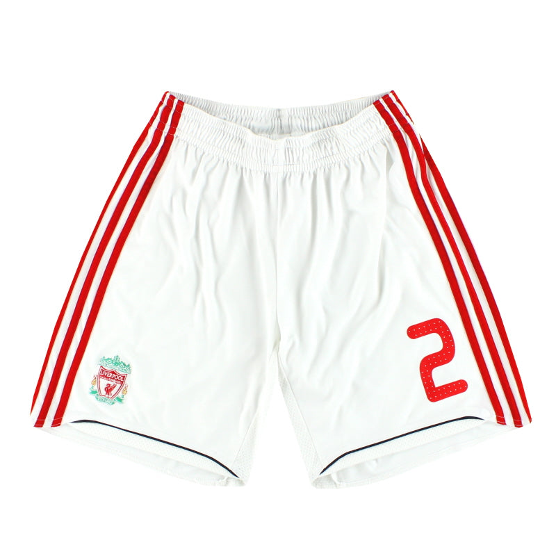 2009-10 Liverpool adidas Auswärtsshorts #2 M