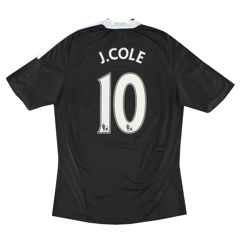 2008-09 FC Chelsea adidas Auswärtstrikot J.Cole #10 M