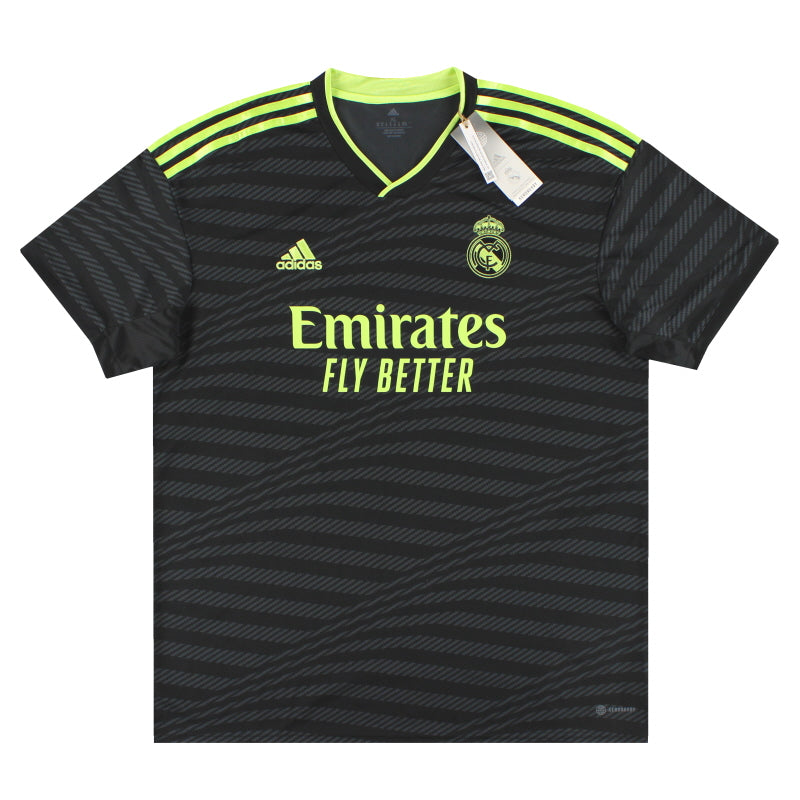 2022-23 Real Madrid adidas Auswärtstrikot *Neu mit Etikett* XXL