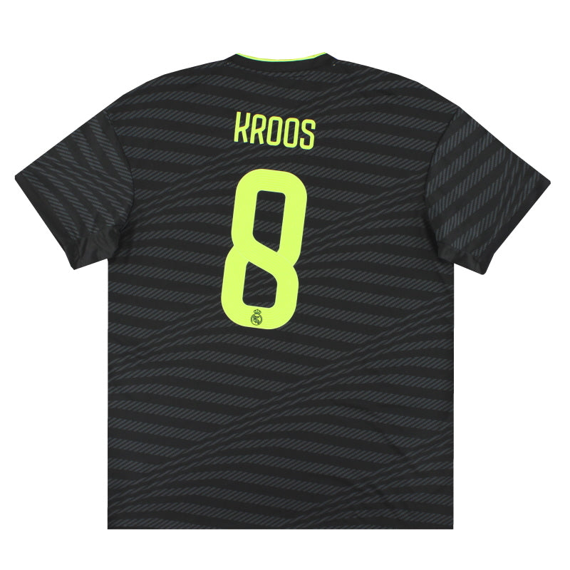 2022-23 Real Madrid adidas Ausweichtrikot Kroos #8 *m/Etiketten* XL