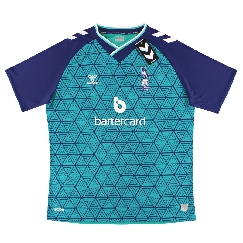 2022-23 Oldham Hummel Auswärtstrikot *mit Etikett* XXL