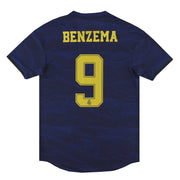 2019-20 Real Madrid adidas Authentic Auswärtstrikot Benzema #9 *m/Etiketten* M