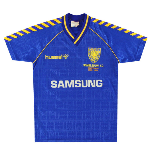 1989-90 Wimbledon Hummel Home Shirt Y