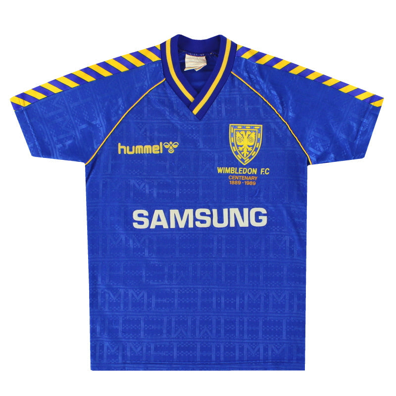 1989-90 Wimbledon Hummel Heimtrikot J