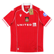 2025-26 Wrexham Macron Heimtrikot *NEU MIT ETIKETT* M