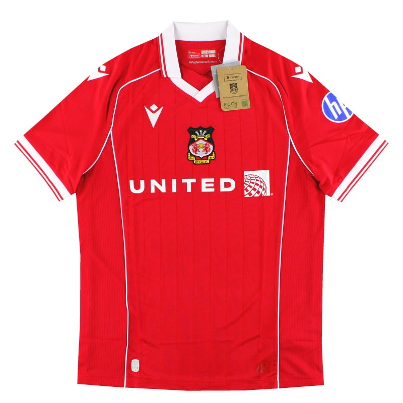 2025-26 Wrexham Macron Heimtrikot *NEU MIT ETIKETT* M