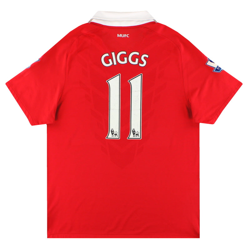 2010-11 Manchester United Nike Heimtrikot Giggs #11 L
